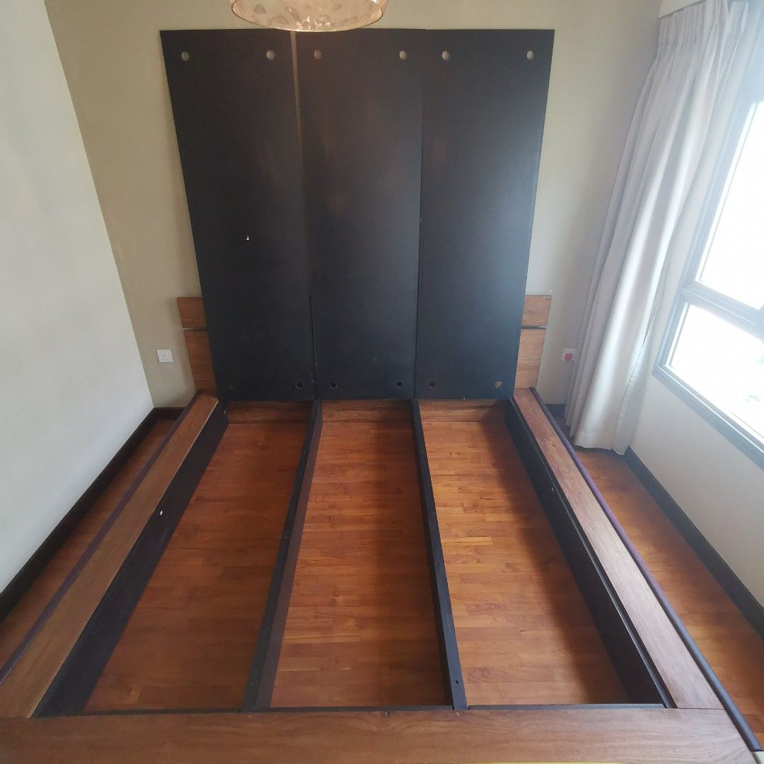 Mountain Living King Size Storage Bed, Furniture & Home Living