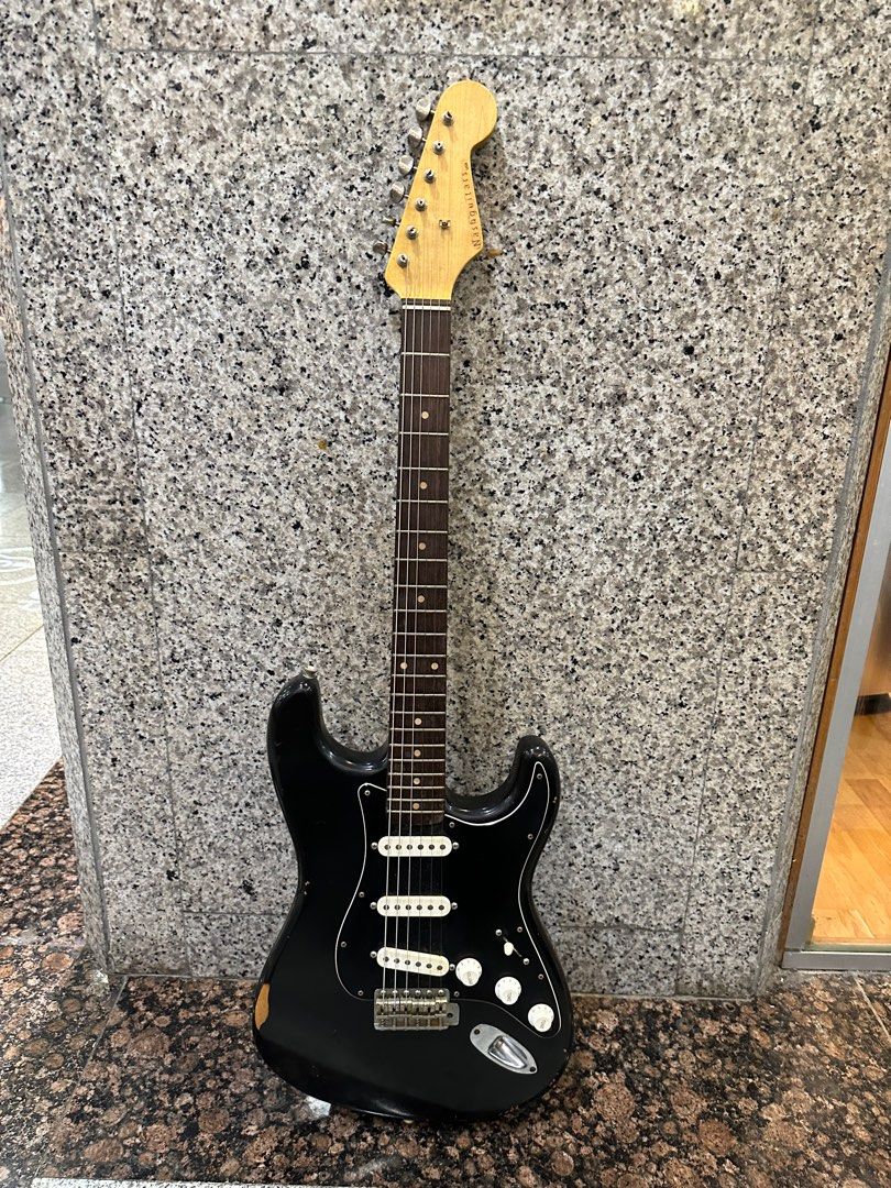 Nash Guitars S63 Alder Electric Guitar Black Relic w/Nash Case