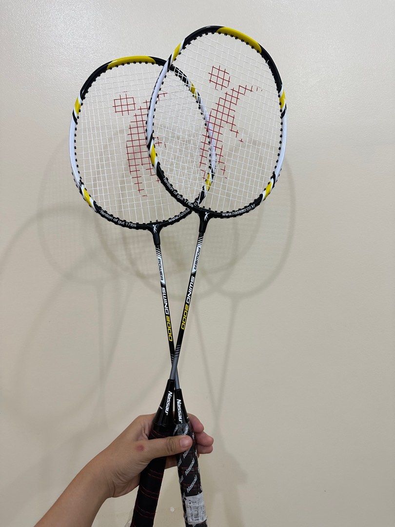 Nassau Badminton Racket (Pair 2 rackets) on Carousell