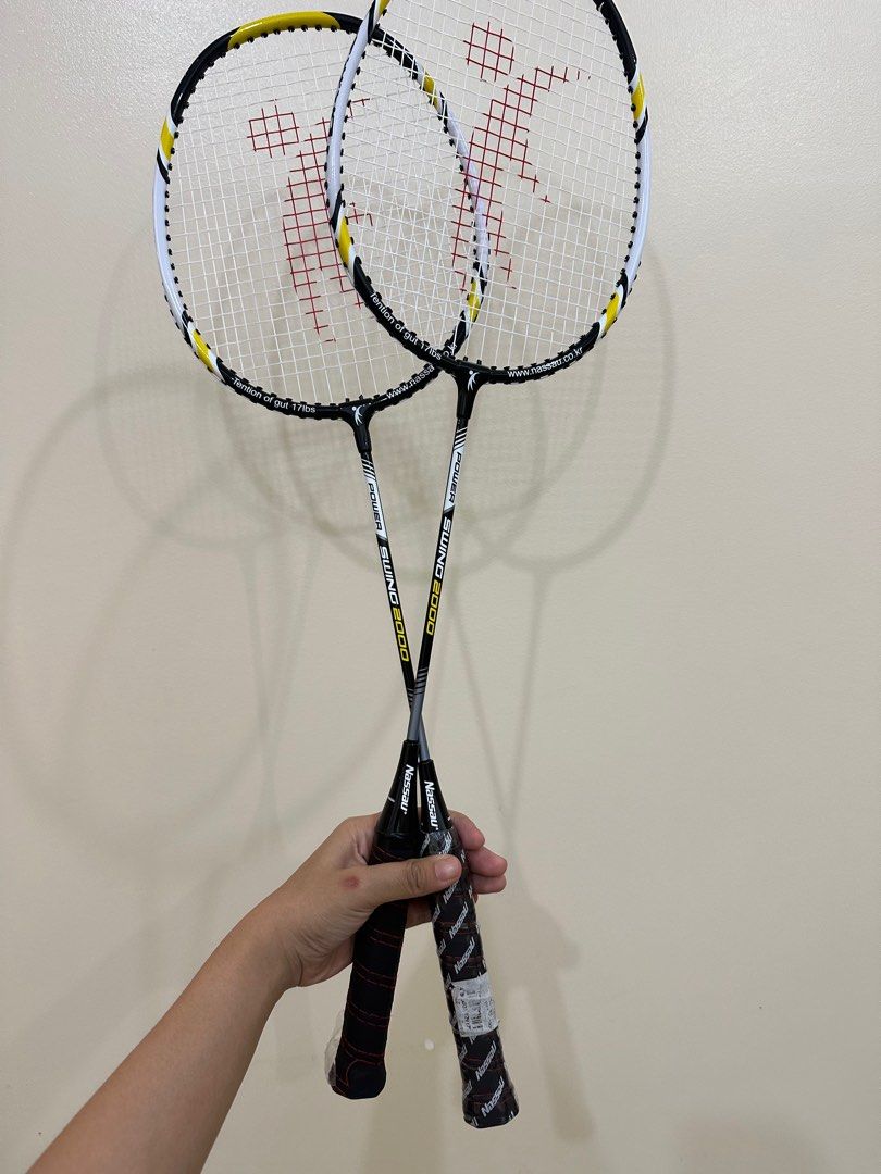 Nassau Badminton Racket (Pair 2 rackets) on Carousell