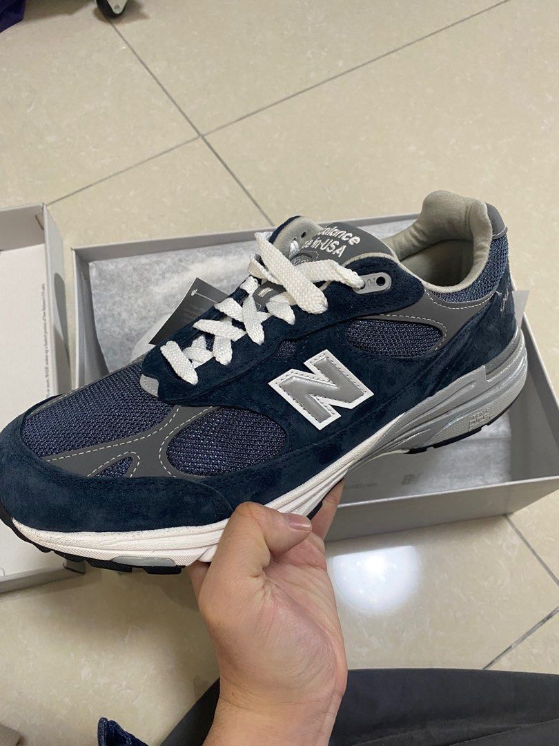 New balance mr993nv 海軍藍10.5, 他的時尚, 鞋, 運動鞋在旋轉拍賣