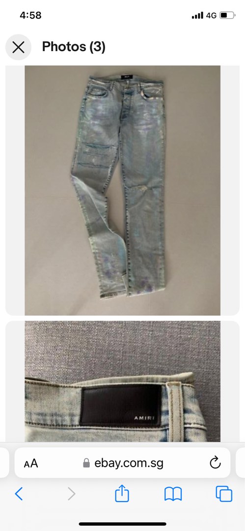 Amiri saint laurent shop
