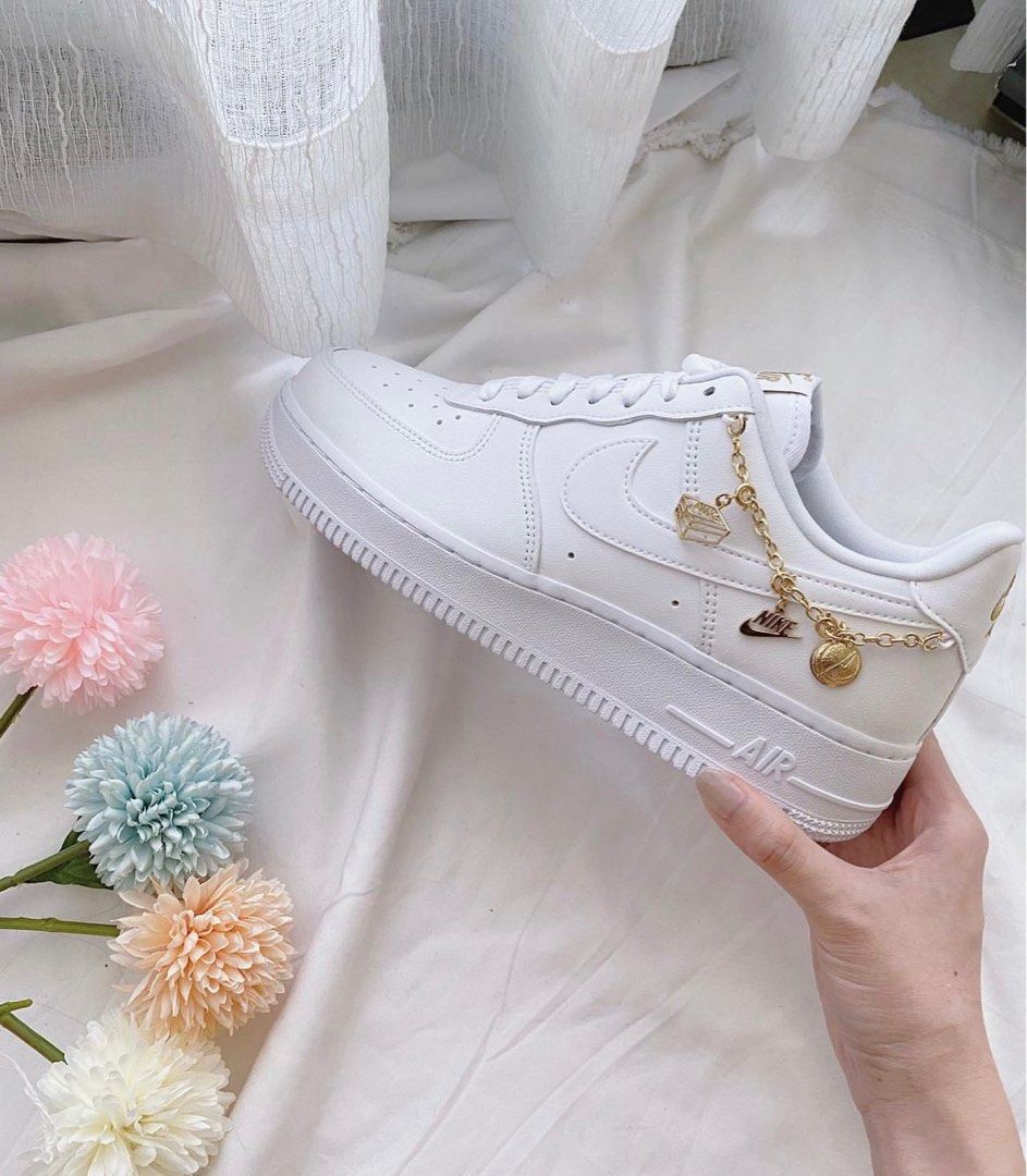 Nike Air Force '07 LX Lucky Charm, Women's Fashion, Footwear