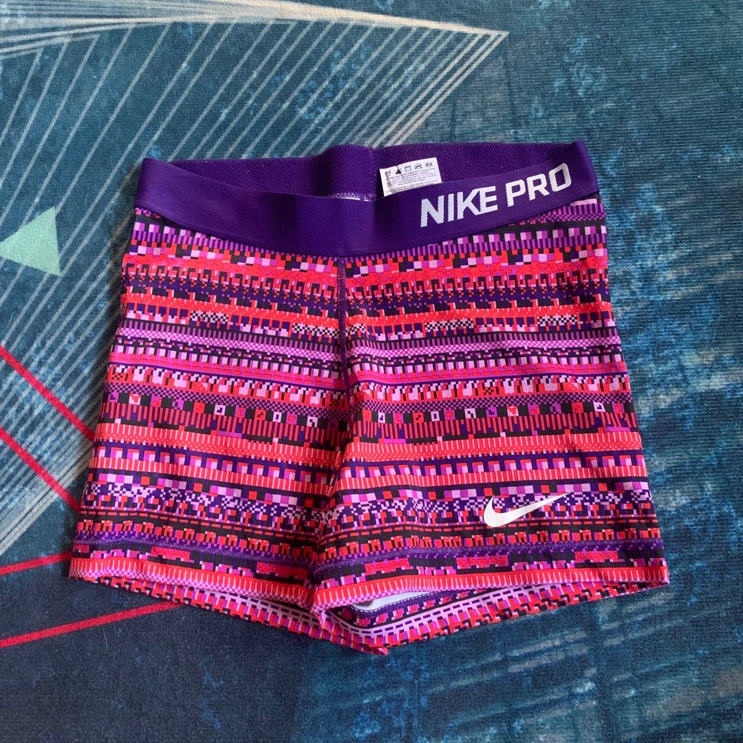 Nike pro patterned spandex clearance