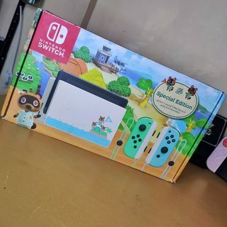 Nintendo switch v2 animal crossing edition limited 16 games