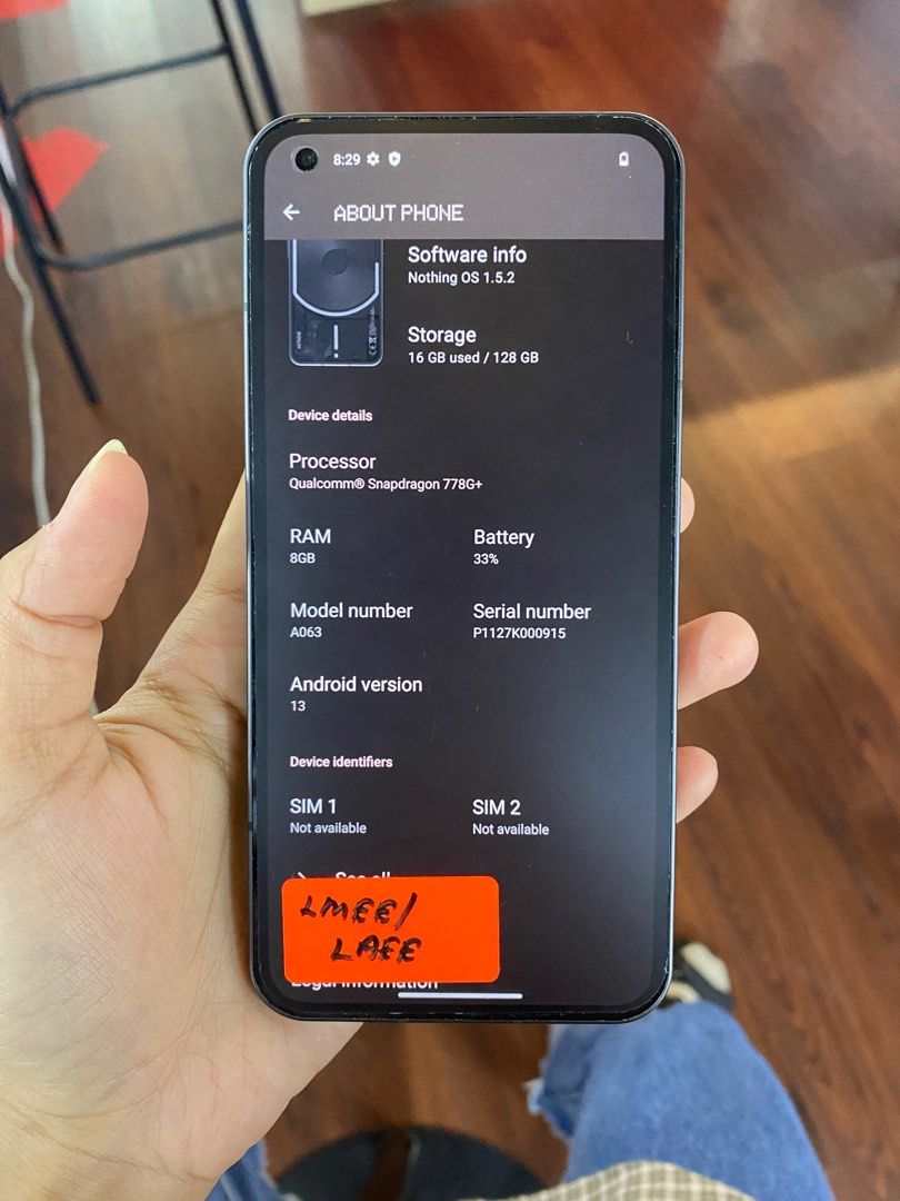 Nothing phone 2nd hand Clearance