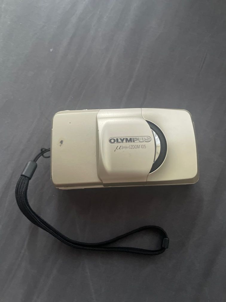 Olympus mju 105 (film camera), Photography, Cameras on Carousell