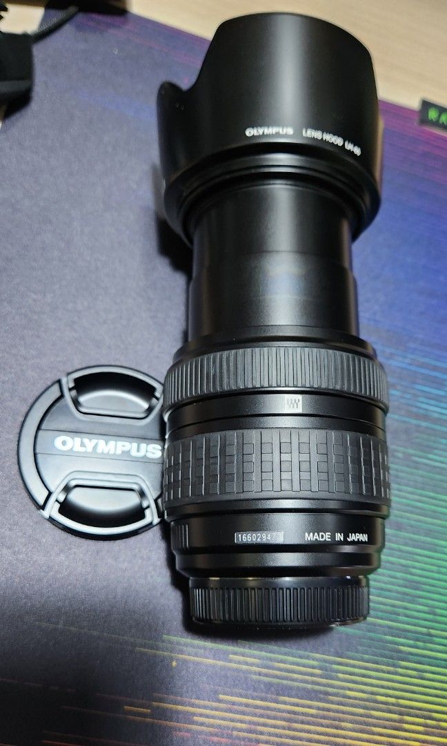 Olympus LH-55B Paraluce per Obiettivo Olympus Zuiko Digital ED 9-18 mm, Nero