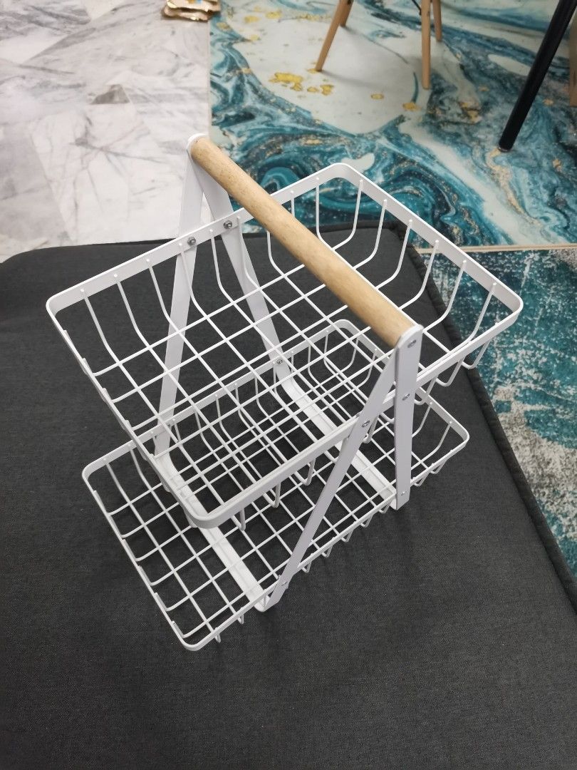 Onion Rack 2 Tier, Furniture & Home Living, Home Improvement