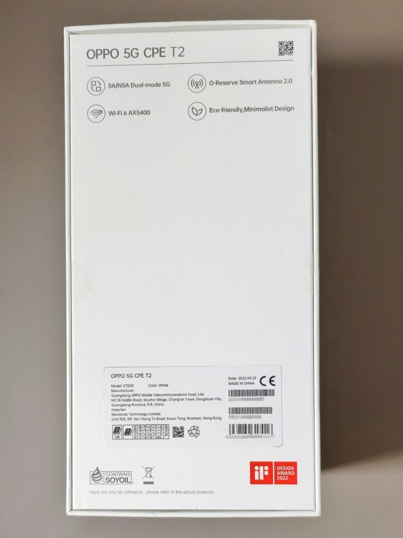 OPPO 5G CPE T2 ROUTER, 電腦＆科技, 電腦周邊及配件, Wifi及上網相關產品 - Carousell