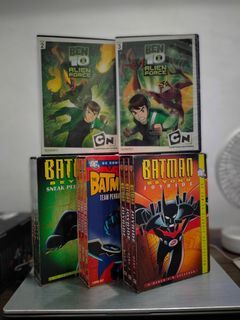 Original Ben10/Batman DvD & VCD collection