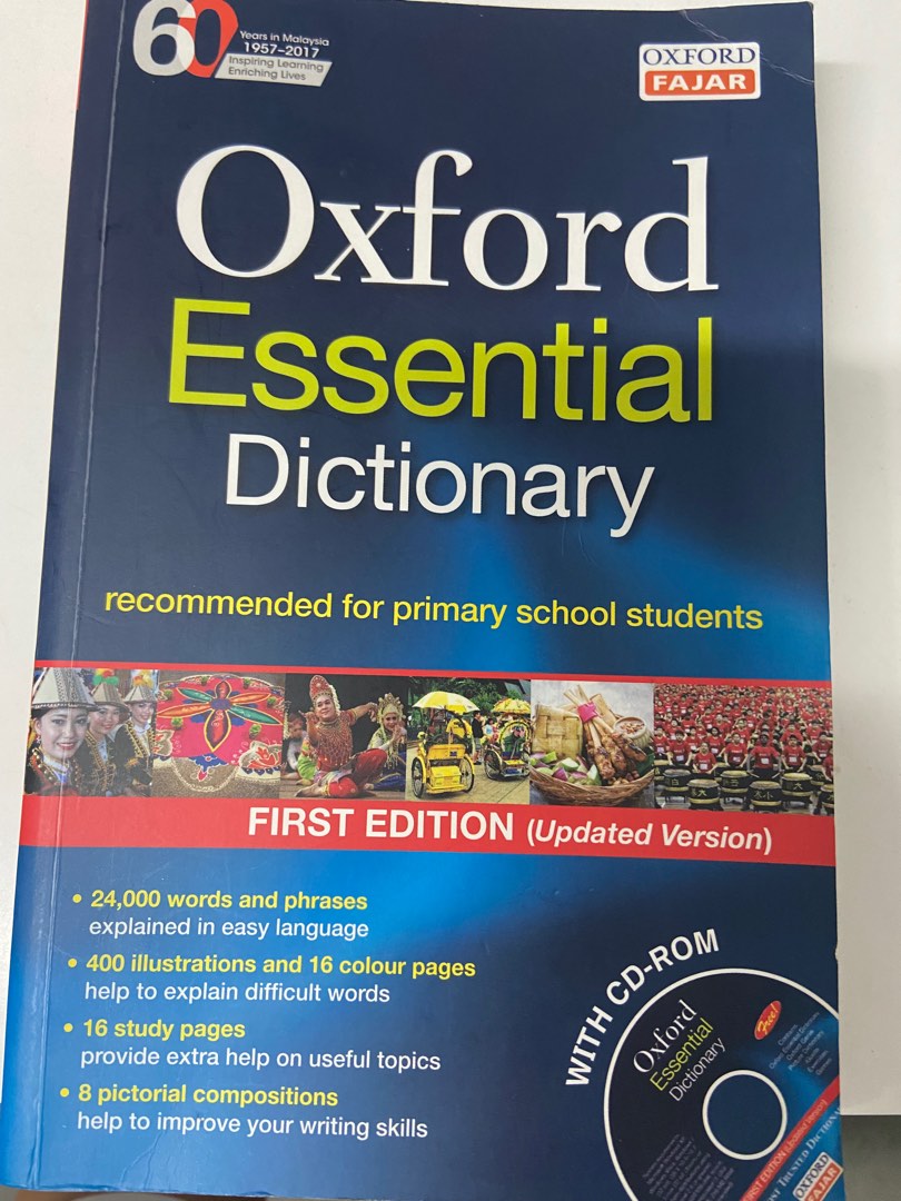 Oxford Dictionary for Primary School kids, Hobbies & Toys, Books