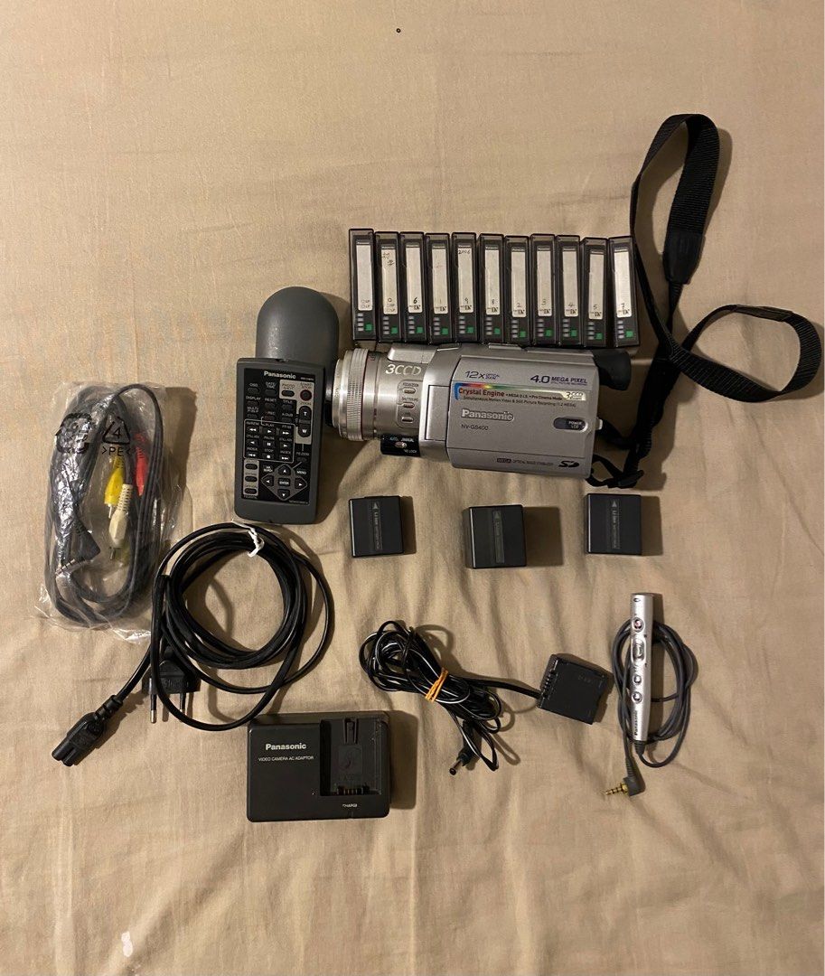 PANASONIC NV-GS400 MINI DV HANDYCAM CAMCORDER, Photography, Video ...
