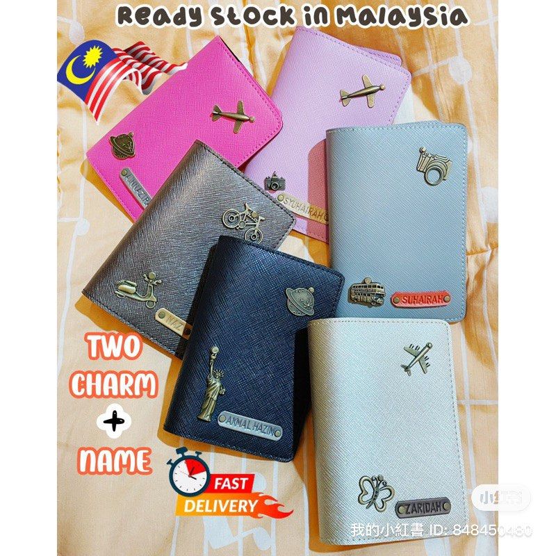 passport cover with name, Hobbies & Toys, Stationery & Craft, Handmade
