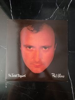 Phil Collins No Jacket Required Vinyl LP Record