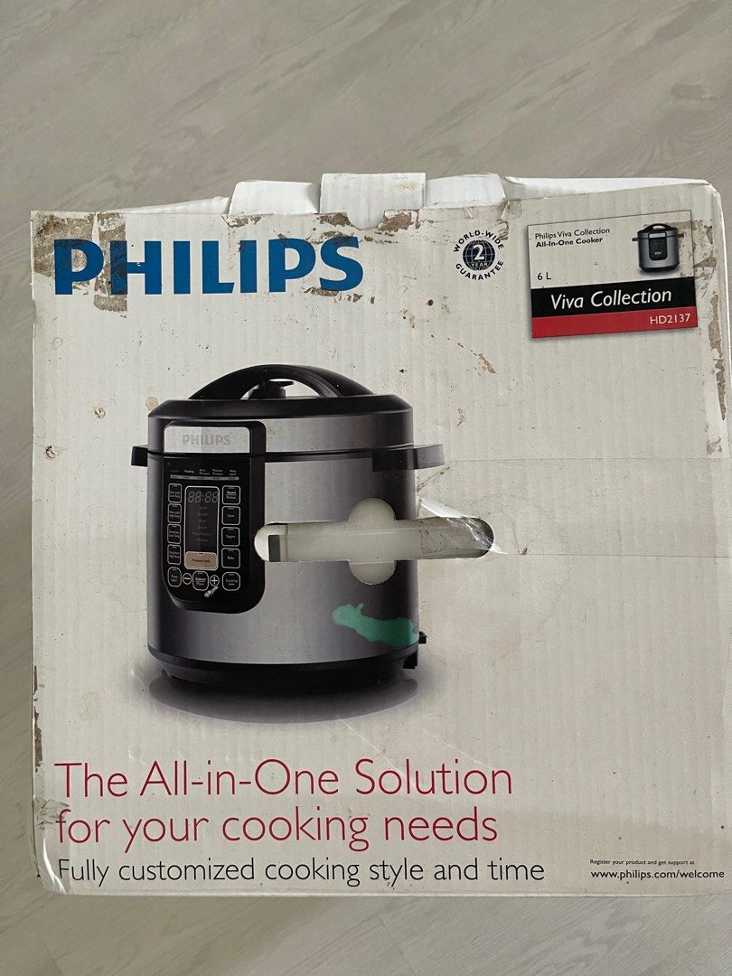 Masak nasi guna philips pressure sales cooker