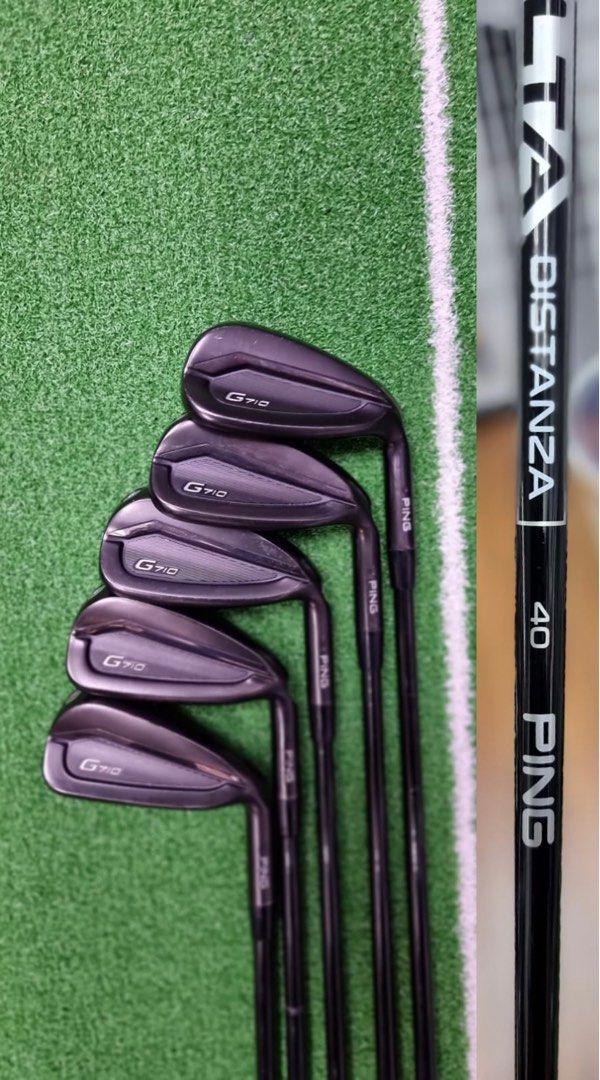 PING G710 Power Spec Irons (6-P) [5 Pieces] (With Lightweight Ping