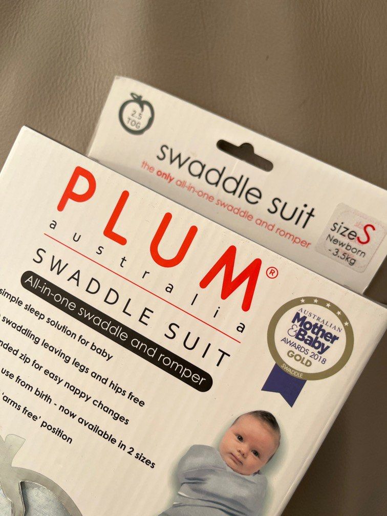 Plum swaddle suit outlet