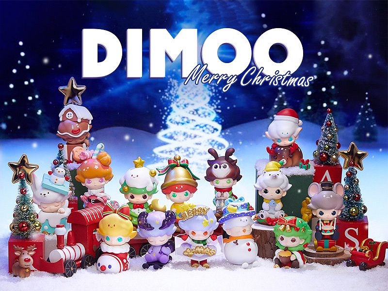 (PO) POPMART DIMOO MERRY CHRISTMAS SERIES, Hobbies & Toys, Toys & Games ...