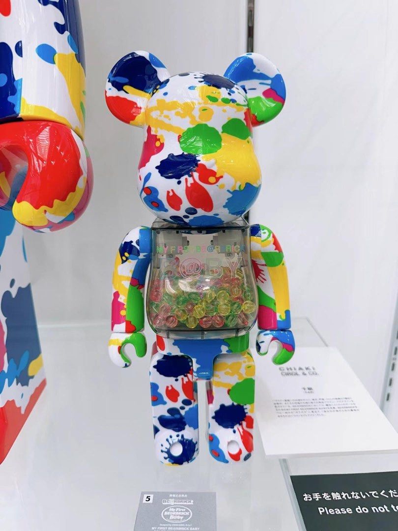 Pre-Order] BE@RBRICK x My First Baby 400%/1000% Color Splash Ver