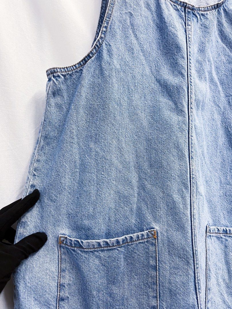 Monki denim jumpsuit on sale