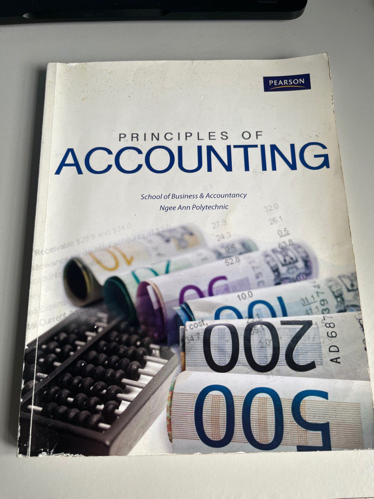 Principle of Accounting Textbook Ngee Ann Poly, Hobbies & Toys, Books