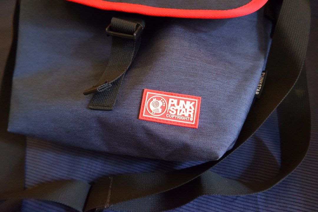 PUNKSTAR Water Resistant Light Weight Sling Messenger Bag