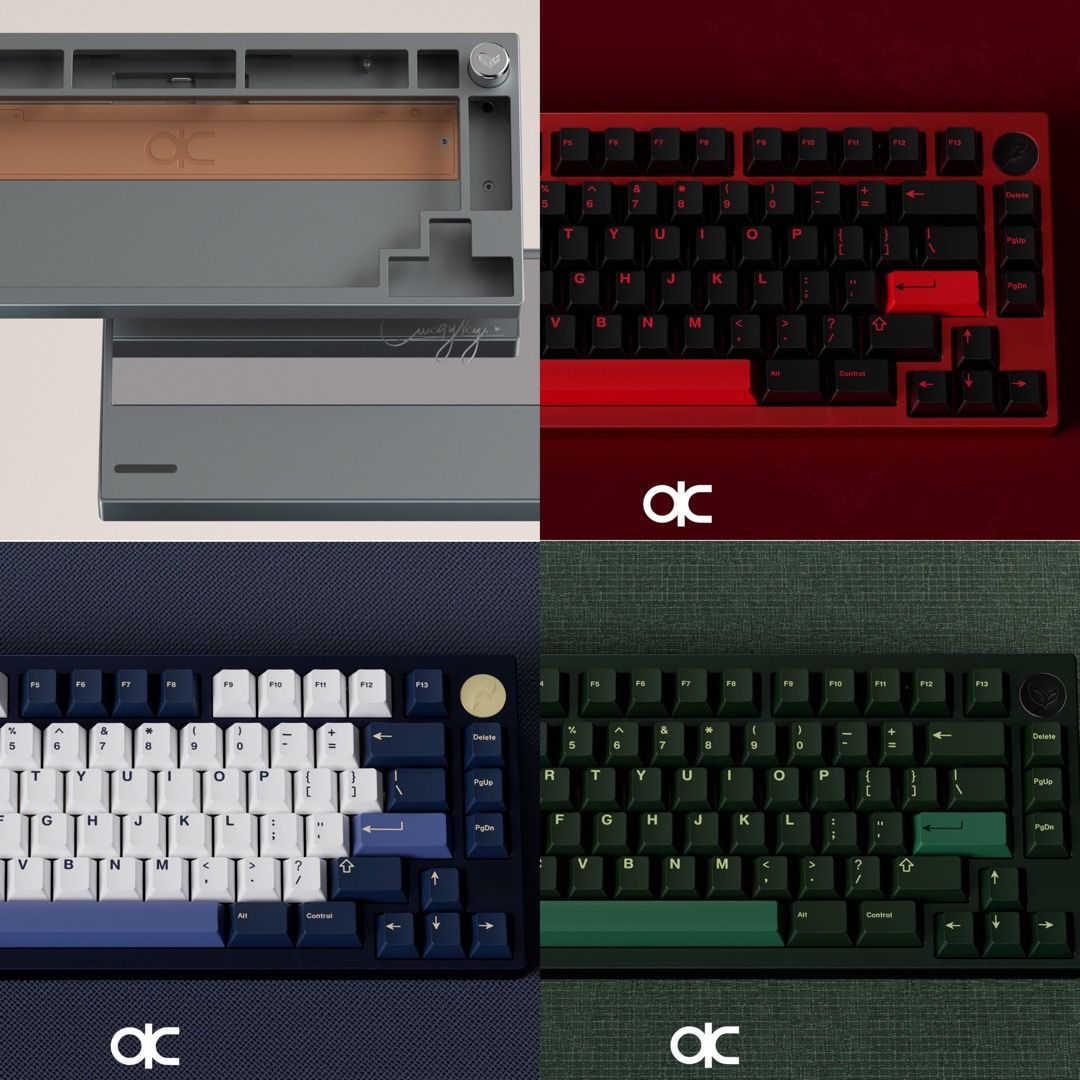 [In Stock] QK75 by Qwertykey / Owlab 75 CNCmachined full Aluminium