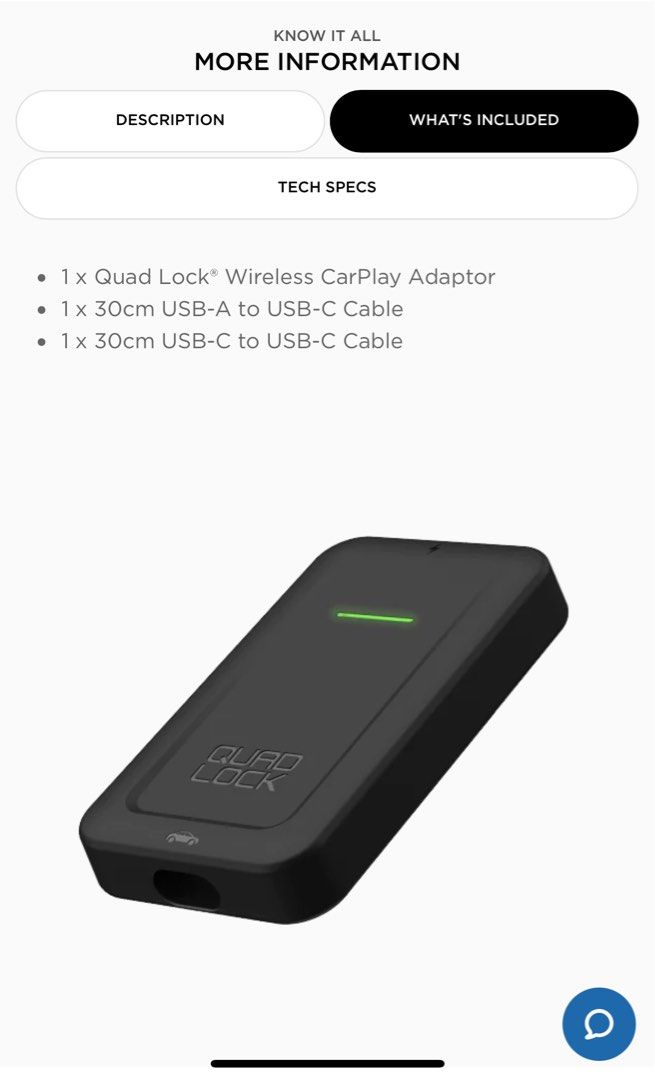 Quadlock wireless carplay adapter, Car Accessories, Accessories on