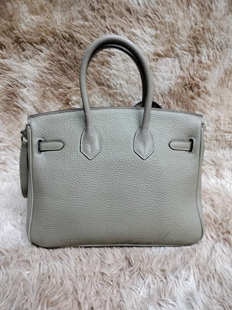 Hermes Birkin 25 Gris Asphalt Novillo Ghw, Women's Fashion, Bags & Wallets,  Cross-body Bags on Carousell