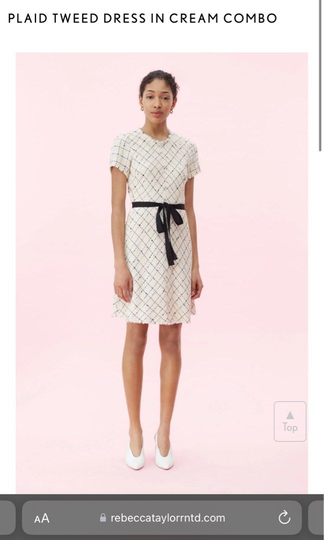 Rebecca Taylor Tweed Dress