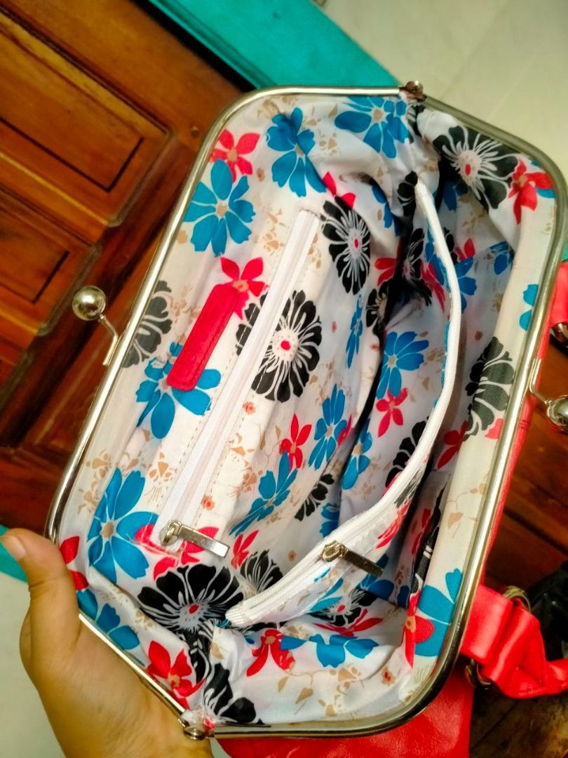 Red Shoulder Bag Casa di Borse