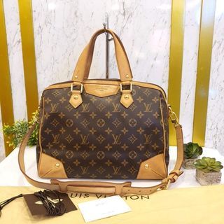 Auth Used Louis Vuitton Retiro Gm Monogram shoulder handbag unae
