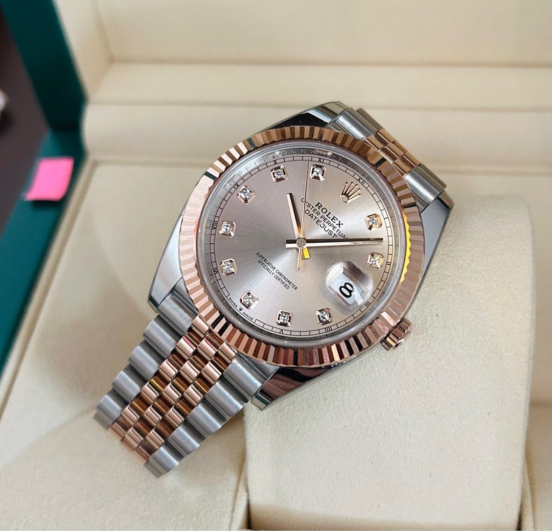 Datejust 41 rose discount