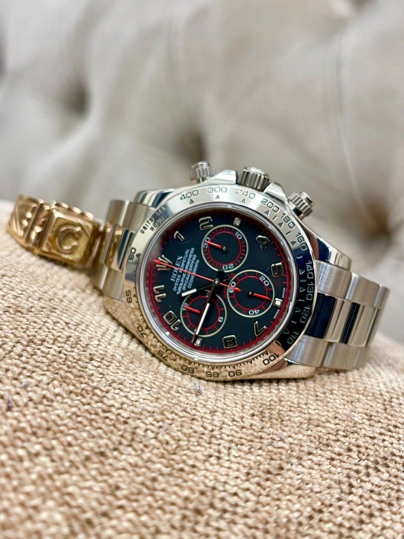 Rolex daytona clearance spyder white gold