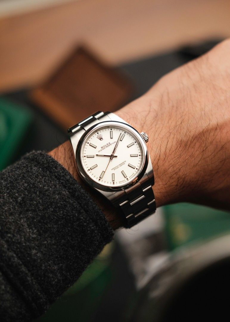White dial new arrivals oyster perpetual 39