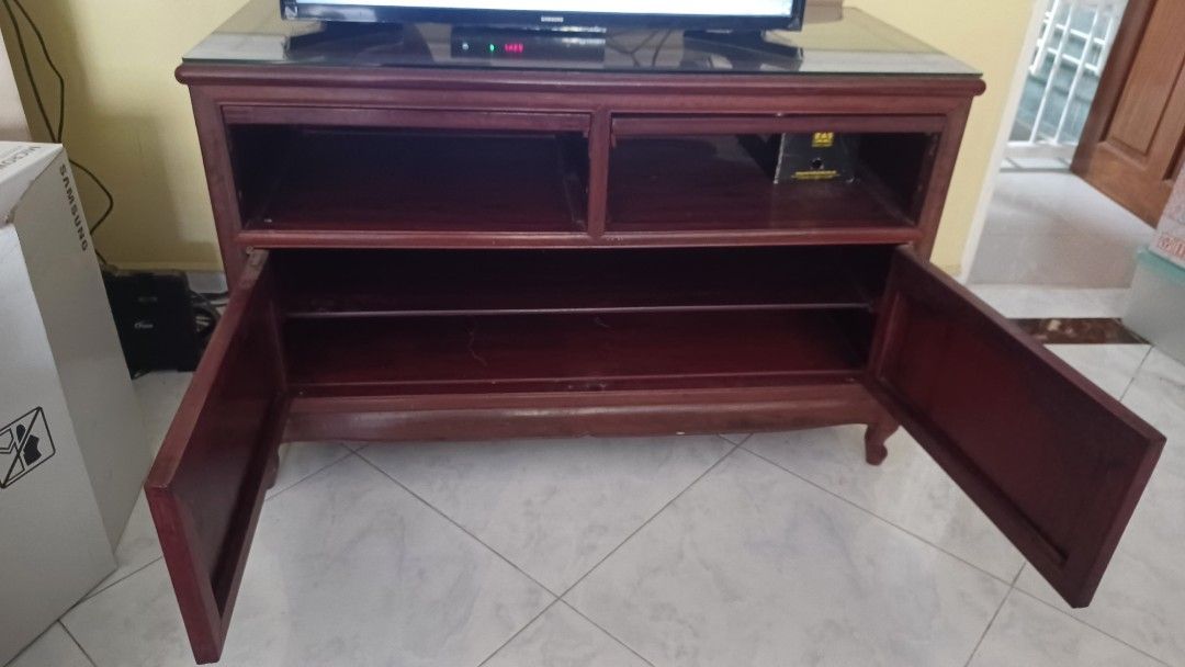 Rosewood TV Console, Furniture & Home Living, Furniture, TV Consoles on