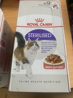 ROYAL CANIN STERILISED POUCH.