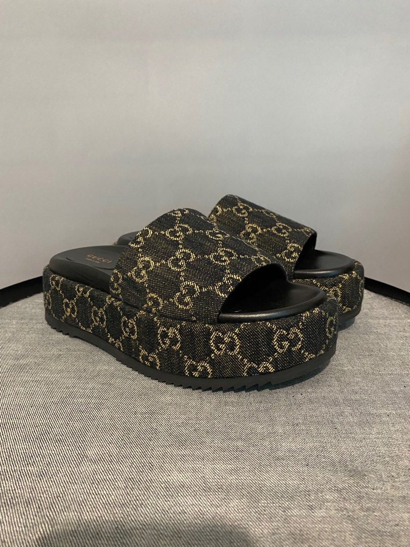 Gucci slides cheap snake print