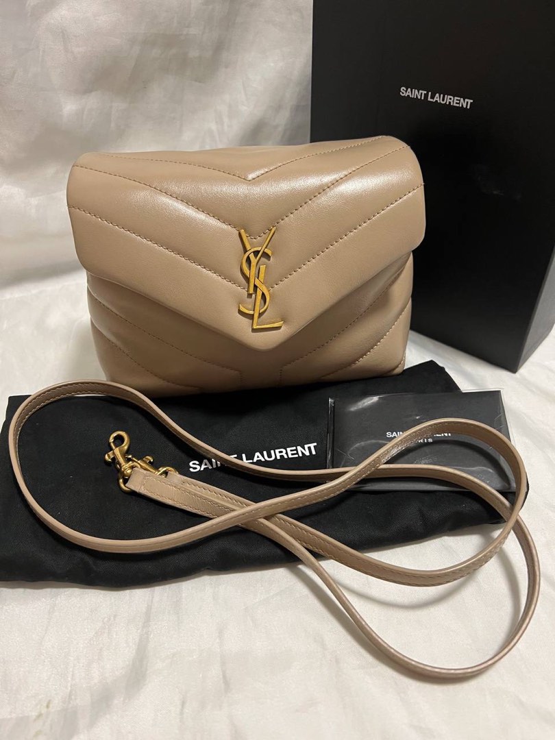 YSL Saint Laurent WOC Large GHW 22cm, Luxury, Bags & Wallets on Carousell
