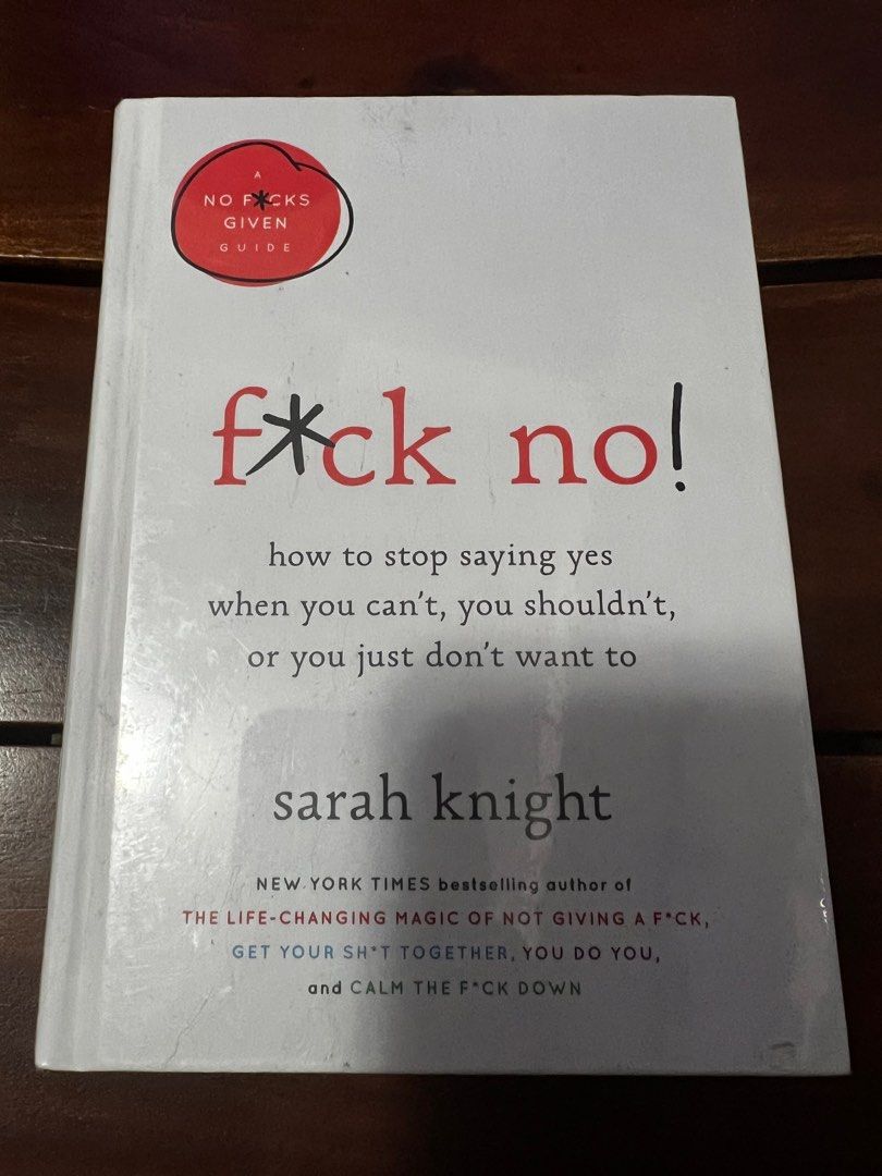 Sarah Knight Books on Carousell