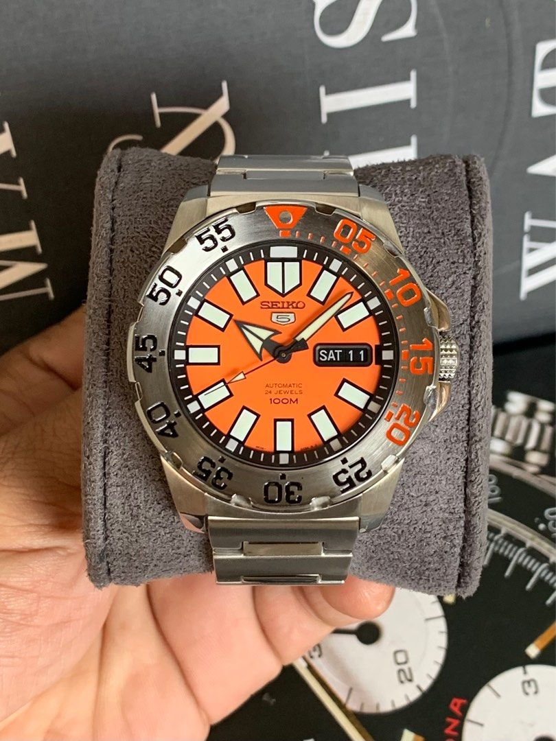 Seiko Mini Monster Gen 2, Men's Fashion, Watches & Accessories, Watches on  Carousell