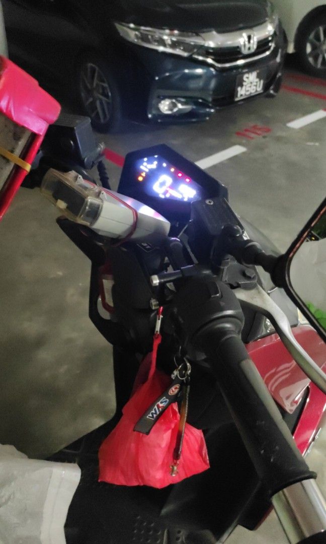 Selling my SYM DRG 158cc RED Scooter, Motorcycles, Motorcycles for Sale