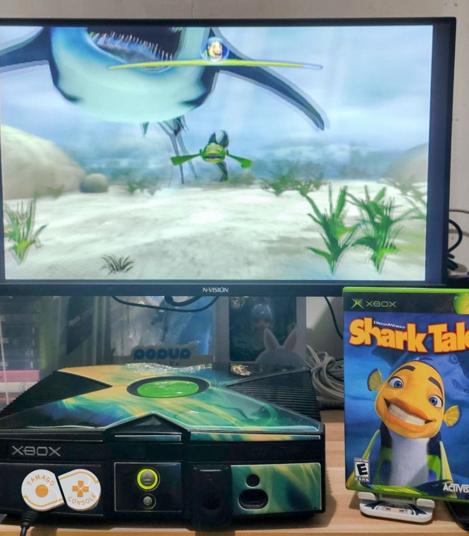 Jogo Shark Tale - Xbox Clássico - Raro