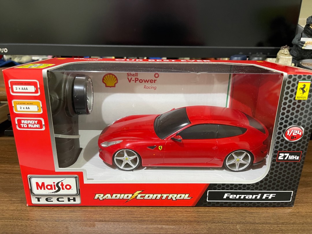 Shell Ferrari Remote Control Shell V-Power Racing Radio-Control Maisto Tech Ferrari FF, Hobbies ...