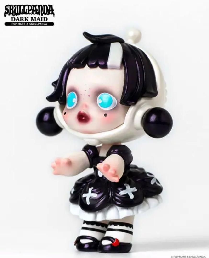 Skullpanda Dark Maid sp pop mart popmart 黑女僕 絕對正版 非淘寶貨 全球數量限定 情人節 吊卡 隱藏版