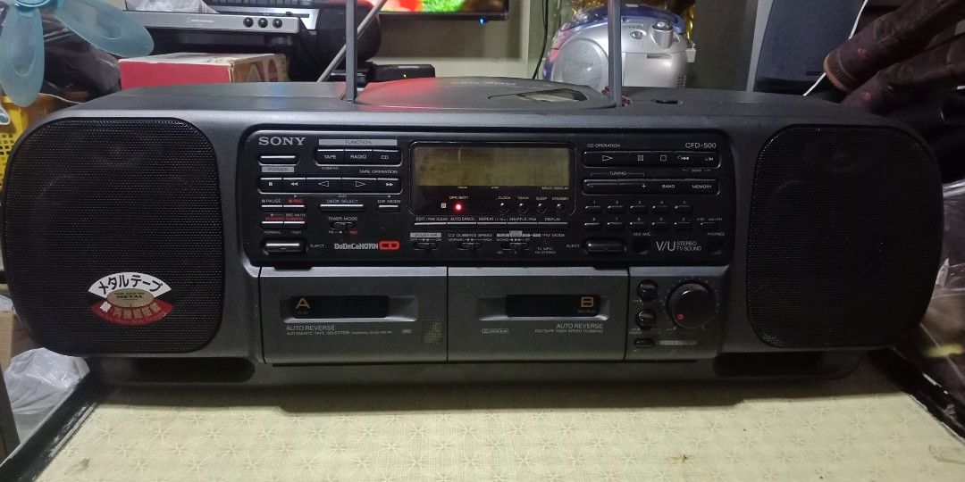 Sony CFD CD Radio DoDeCaHorn, Audio, Soundbars, Speakers & Amplifiers