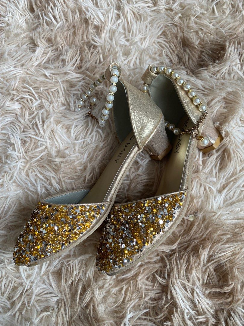 Golden heels new arrivals for girls