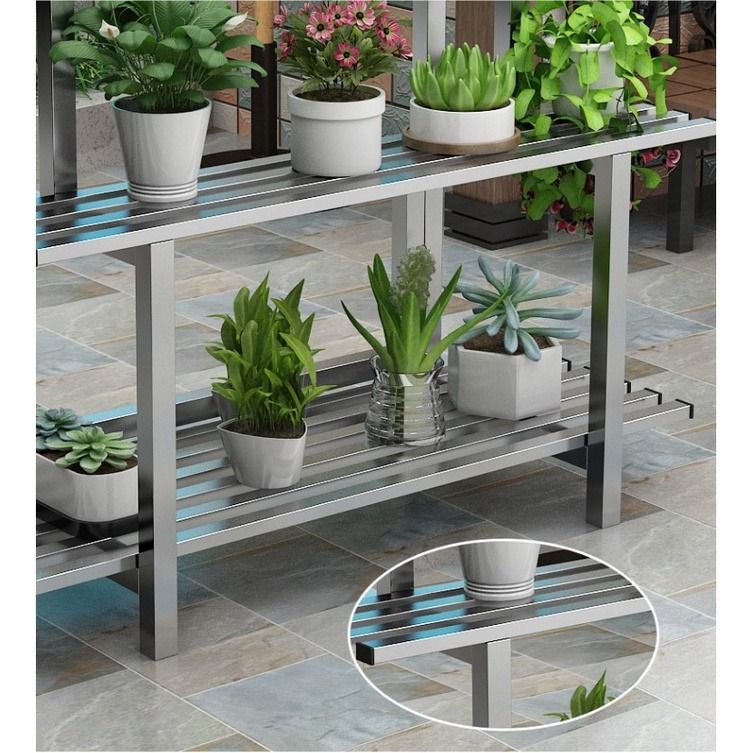 Stainless Steel Plant Rack Plant Stand Flower Rack Plant holder Plant