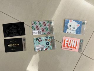 starbucks 星巴克 隨行卡 會員卡 絕版限量 聯名